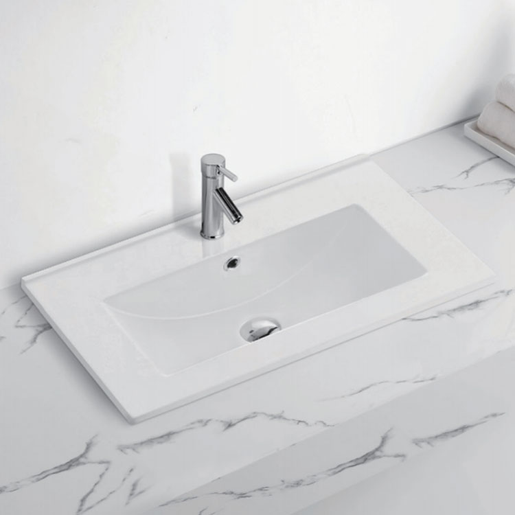 セラミック製のバスルームのシンクについた傷を修復して維持するにはどうすればよいですか?